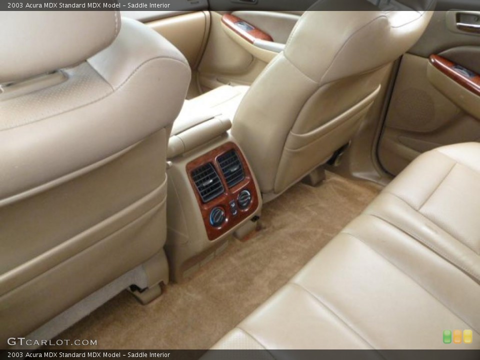 Saddle Interior Photo for the 2003 Acura MDX  #42195999