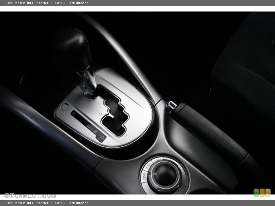 Black Interior Transmission for the 2009 Mitsubishi Outlander ES 4WD #42196047