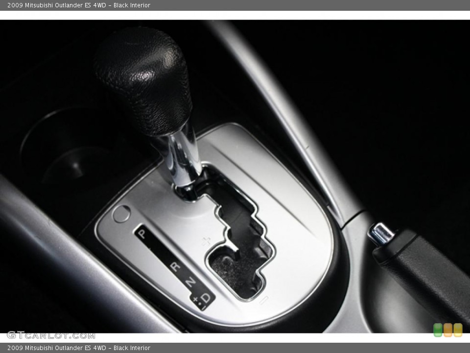 Black Interior Transmission for the 2009 Mitsubishi Outlander ES 4WD #42196063