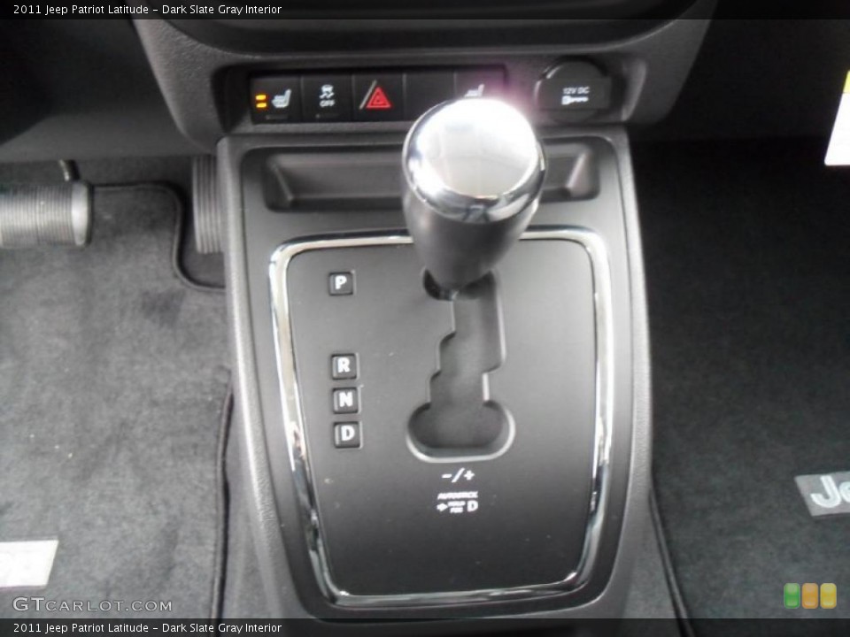 Dark Slate Gray Interior Transmission for the 2011 Jeep Patriot Latitude #42196659