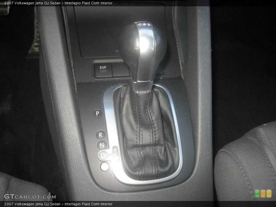 Interlagos Plaid Cloth Interior Transmission for the 2007 Volkswagen Jetta GLI Sedan #42198807