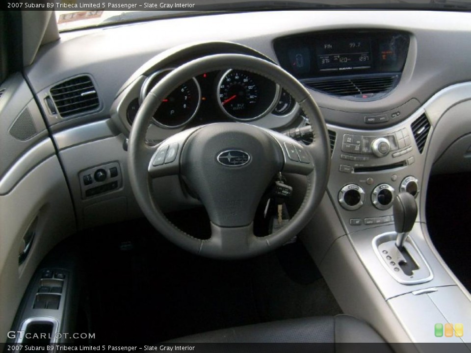 Slate Gray Interior Dashboard for the 2007 Subaru B9 Tribeca Limited 5 Passenger #42199807