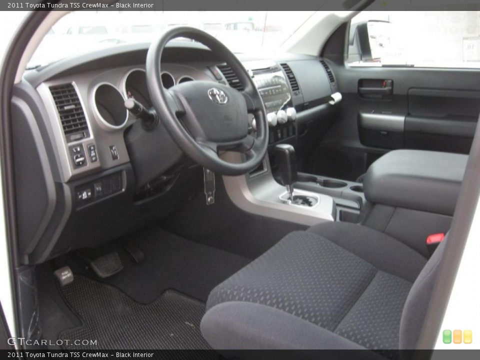 Black Interior Photo for the 2011 Toyota Tundra TSS CrewMax #42200103