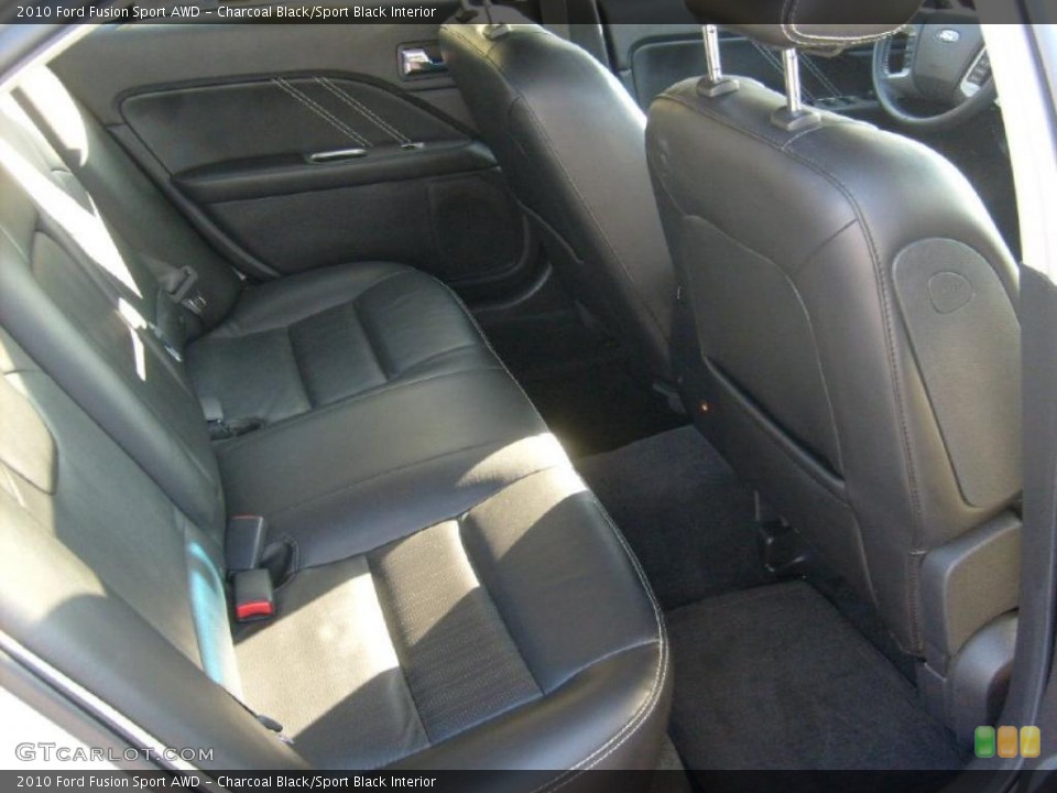 Charcoal Black/Sport Black Interior Photo for the 2010 Ford Fusion Sport AWD #42201915