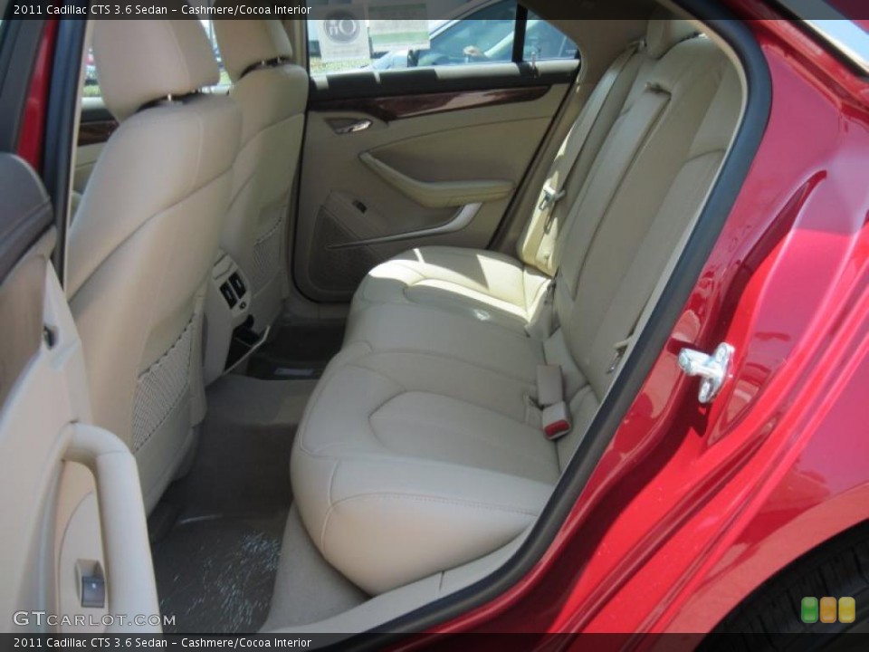 Cashmere/Cocoa Interior Photo for the 2011 Cadillac CTS 3.6 Sedan #42202347