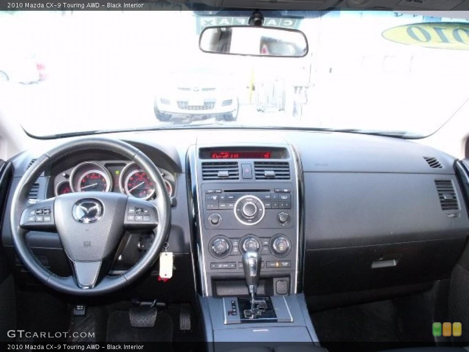Black Interior Dashboard for the 2010 Mazda CX-9 Touring AWD #42202867