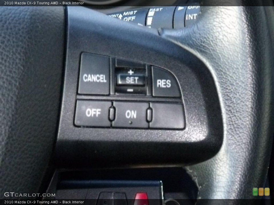 Black Interior Controls for the 2010 Mazda CX-9 Touring AWD #42202919