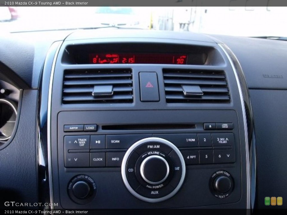 Black Interior Controls for the 2010 Mazda CX-9 Touring AWD #42202975