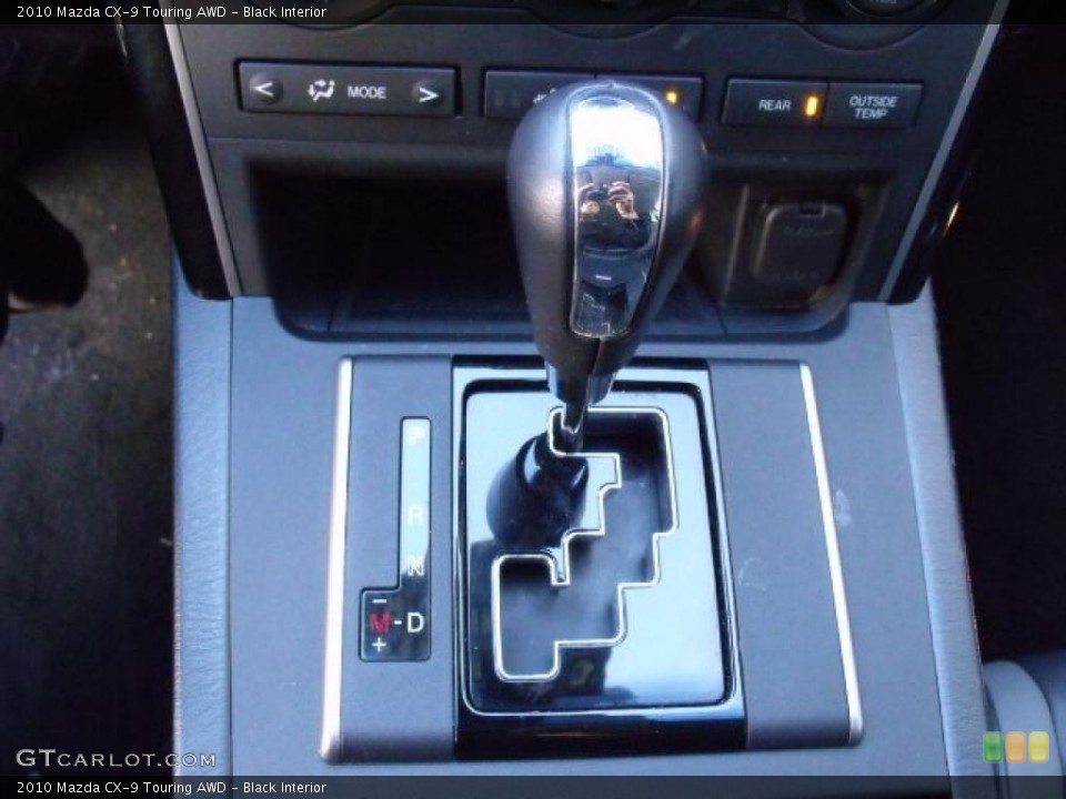 Black Interior Transmission for the 2010 Mazda CX-9 Touring AWD #42203003