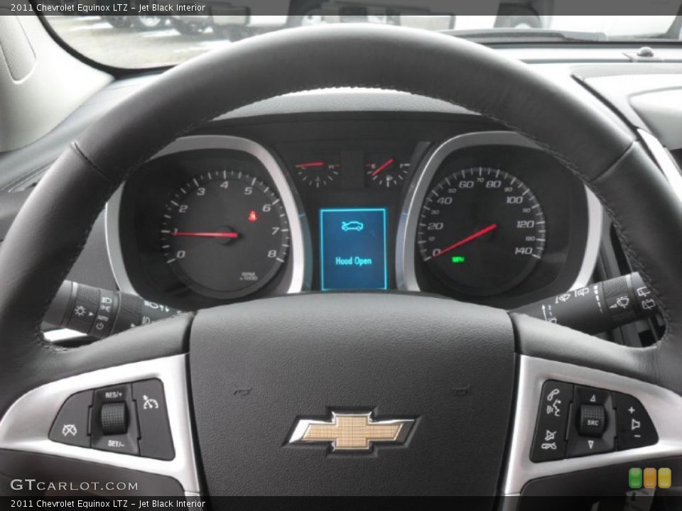 Jet Black Interior Controls for the 2011 Chevrolet Equinox LTZ #42204147