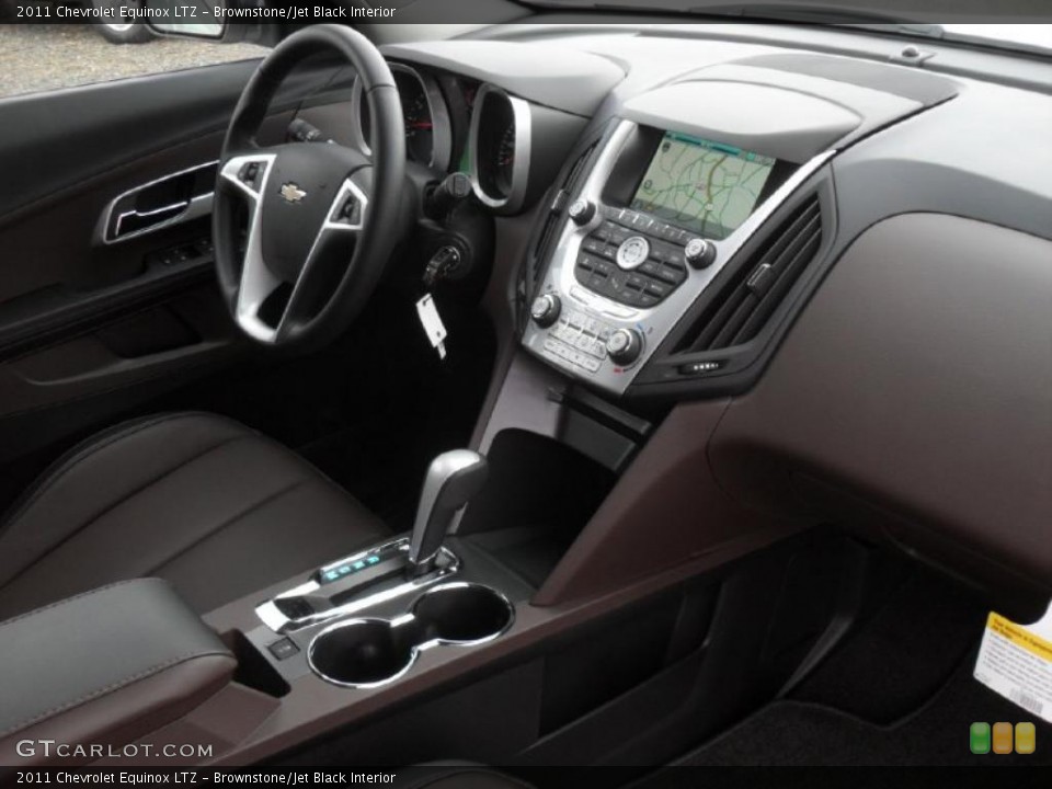 Brownstone/Jet Black Interior Dashboard for the 2011 Chevrolet Equinox LTZ #42205063