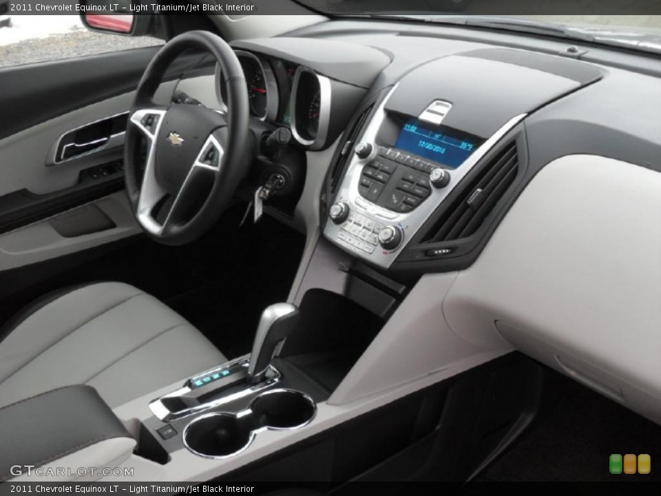 Light Titanium/Jet Black Interior Dashboard for the 2011 Chevrolet Equinox LT #42205439