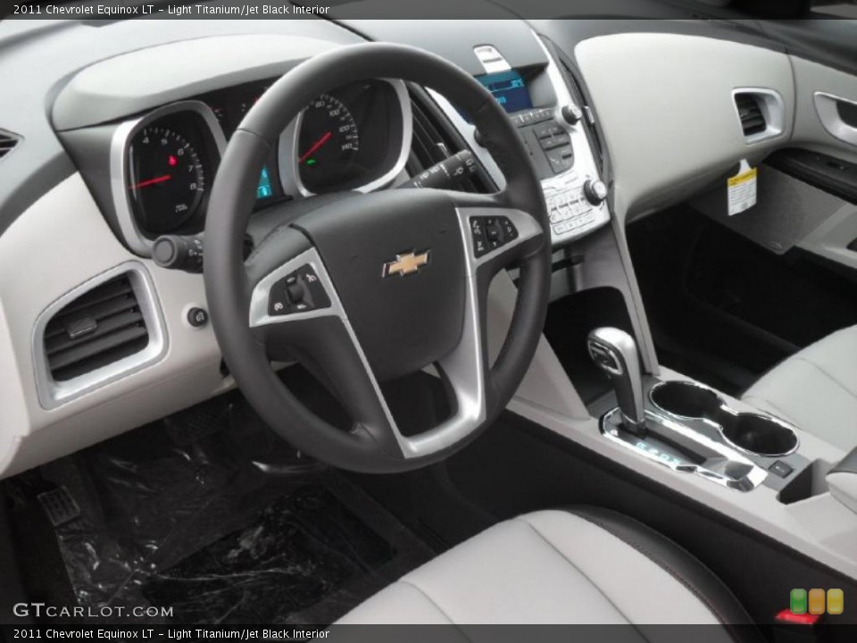 Light Titanium/Jet Black Interior Prime Interior for the 2011 Chevrolet Equinox LT #42205511