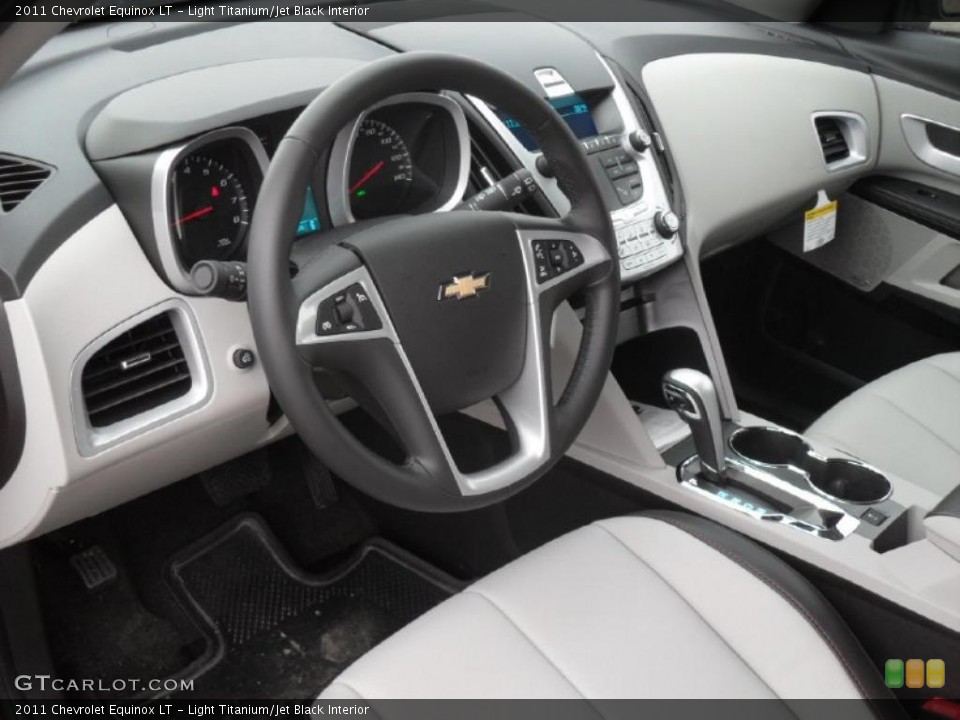 Light Titanium/Jet Black Interior Prime Interior for the 2011 Chevrolet Equinox LT #42207867
