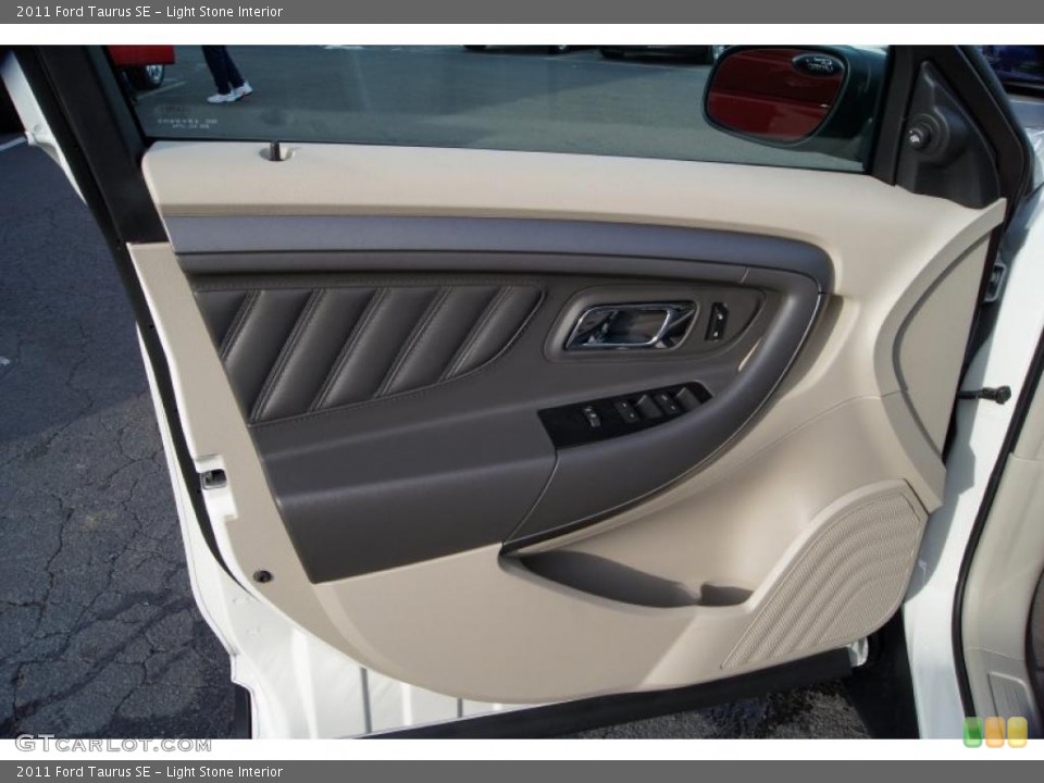 Light Stone Interior Door Panel for the 2011 Ford Taurus SE #42212027