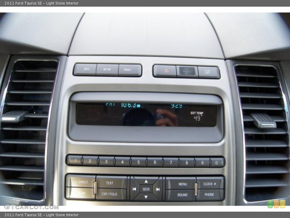 Light Stone Interior Controls for the 2011 Ford Taurus SE #42212135