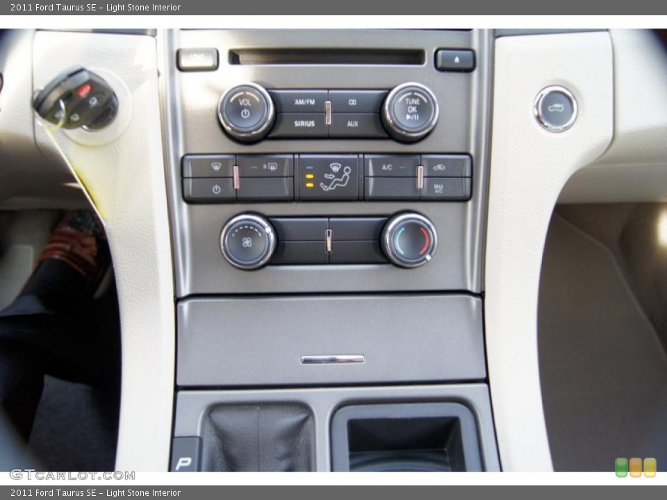 Light Stone Interior Controls for the 2011 Ford Taurus SE #42212163