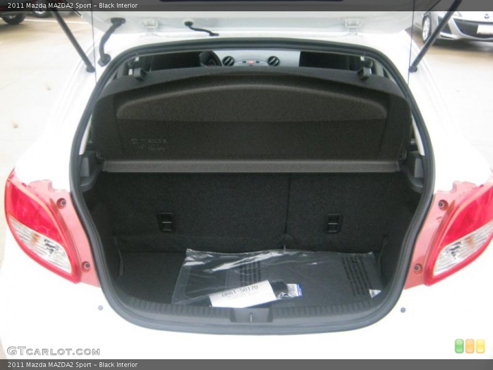 Black Interior Trunk for the 2011 Mazda MAZDA2 Sport #42212479