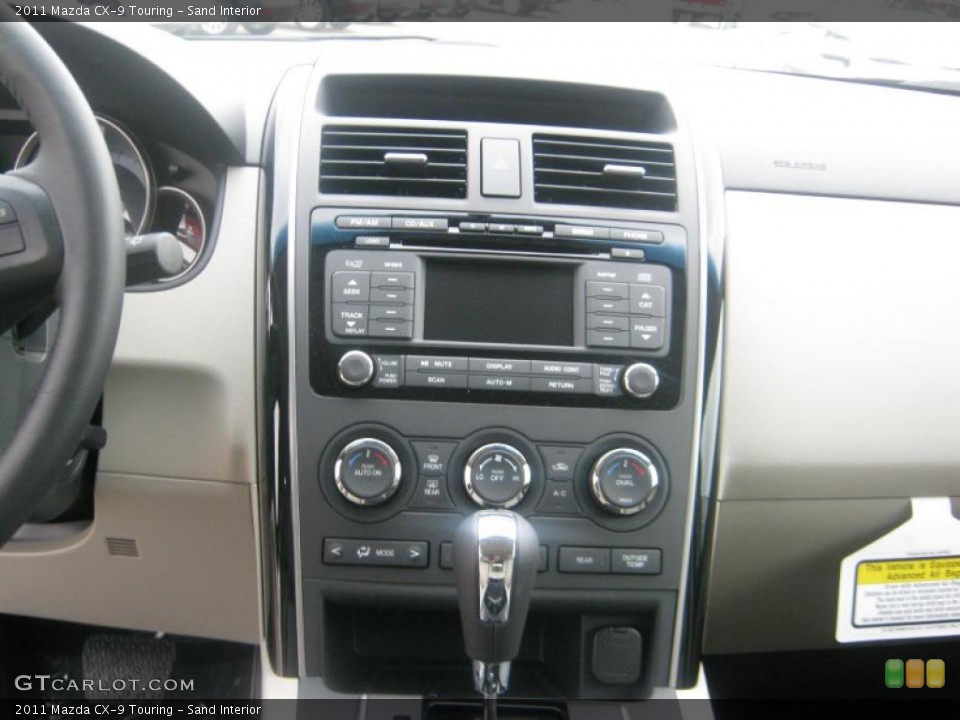 Sand Interior Controls for the 2011 Mazda CX-9 Touring #42212715