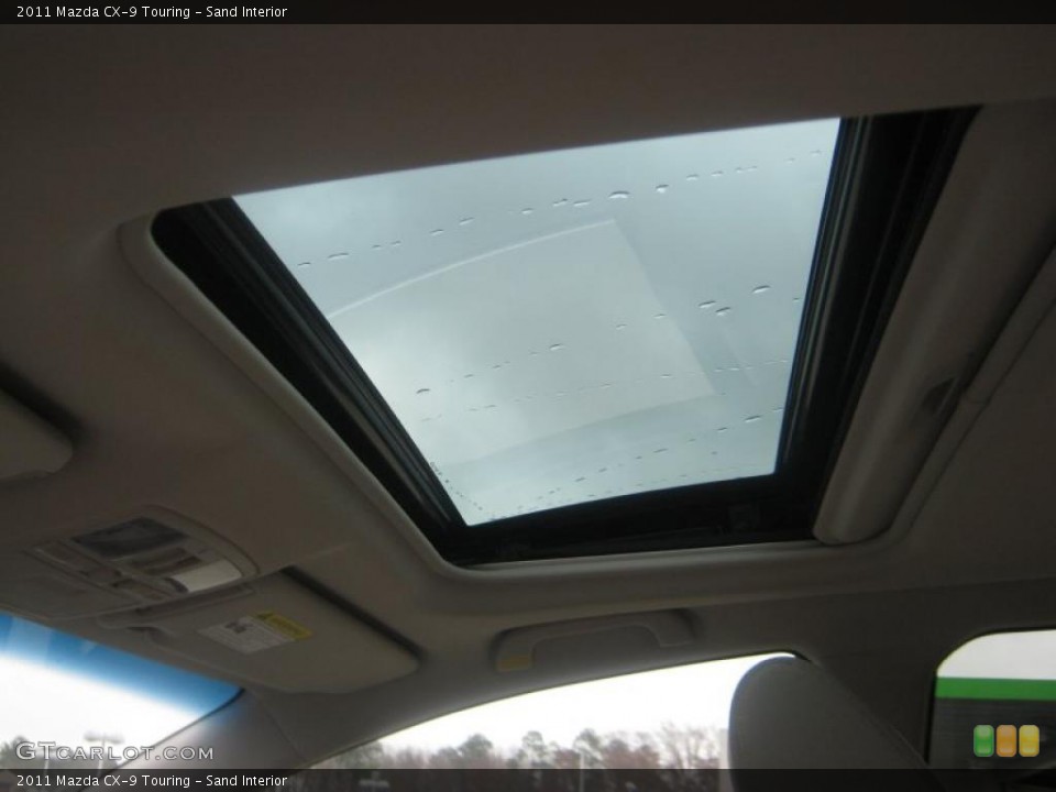 Sand Interior Sunroof for the 2011 Mazda CX-9 Touring #42212779