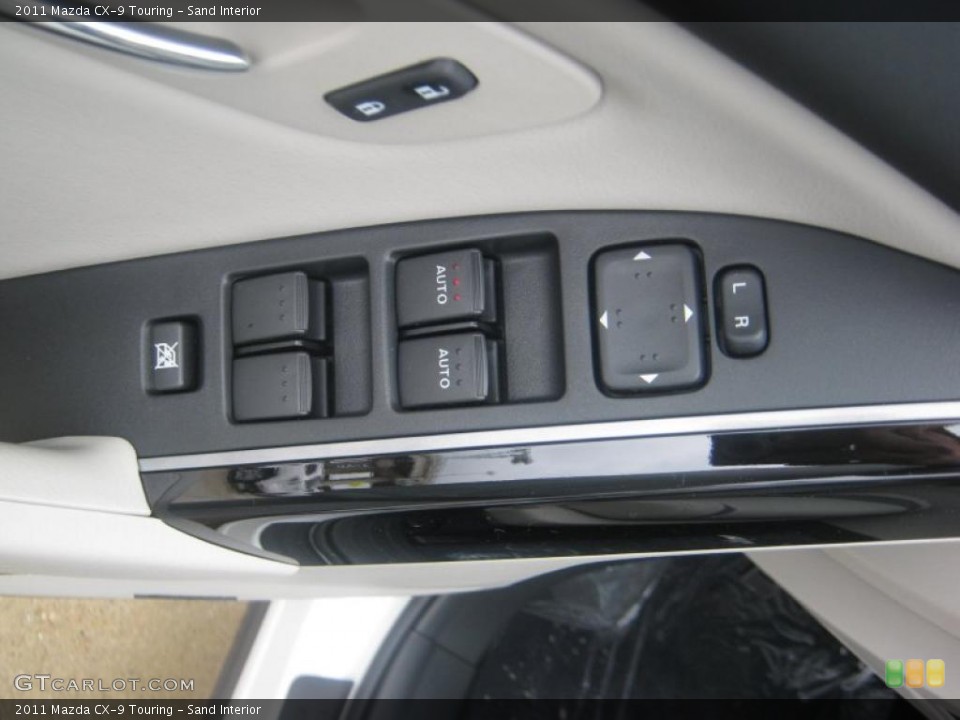 Sand Interior Controls for the 2011 Mazda CX-9 Touring #42212871