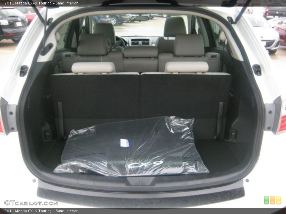 Sand Interior Trunk for the 2011 Mazda CX-9 Touring #42212907