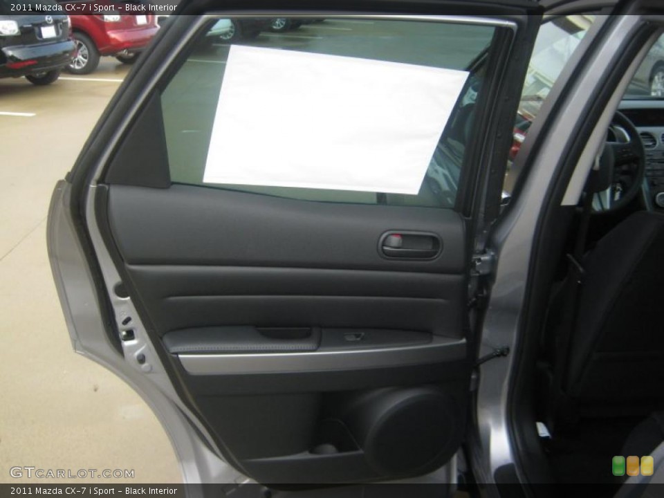 Black Interior Door Panel for the 2011 Mazda CX-7 i Sport #42213715