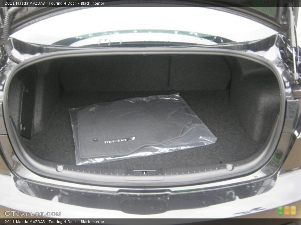 Black Interior Trunk for the 2011 Mazda MAZDA3 i Touring 4 Door #42214159