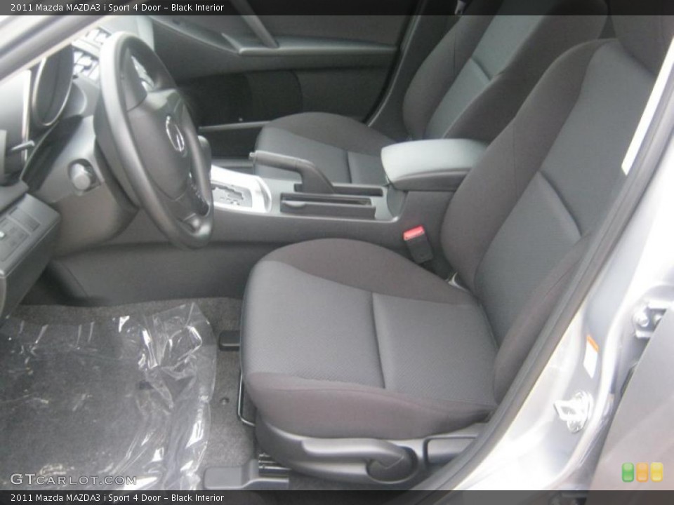 Black Interior Photo for the 2011 Mazda MAZDA3 i Sport 4 Door #42214469