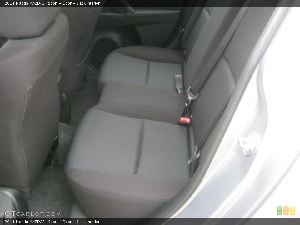 Black Interior Photo for the 2011 Mazda MAZDA3 i Sport 4 Door #42214484