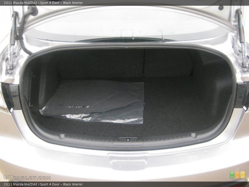 Black Interior Trunk for the 2011 Mazda MAZDA3 i Sport 4 Door #42214562