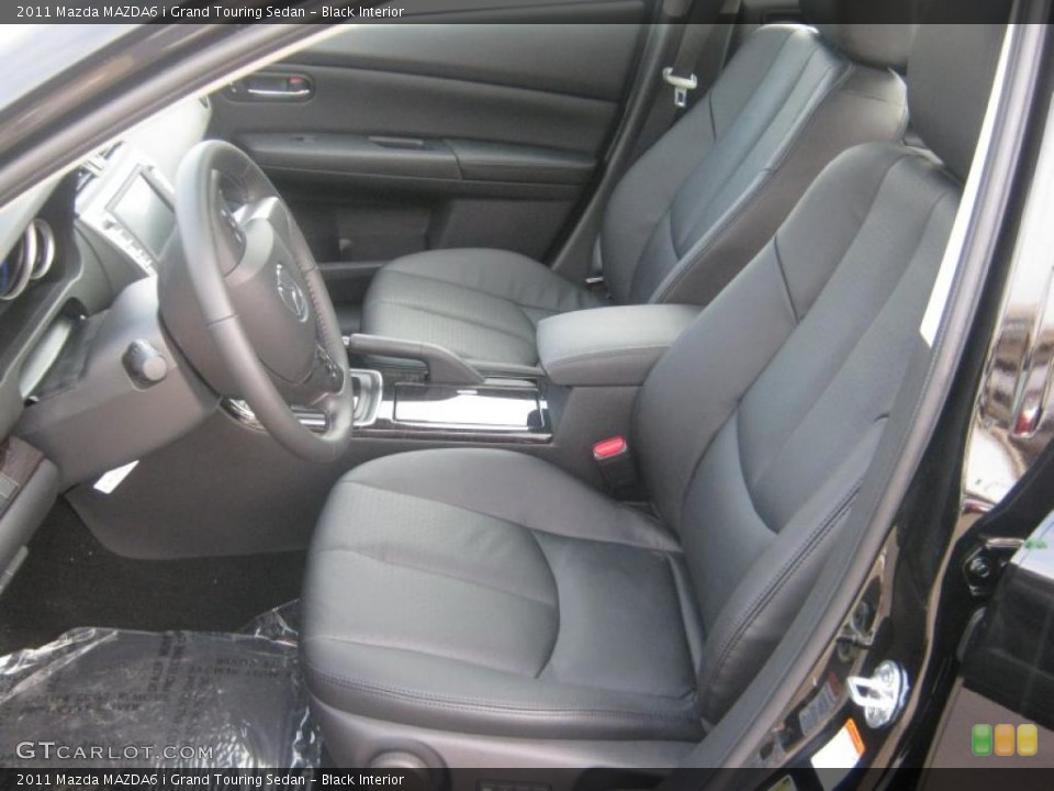 Black Interior Photo for the 2011 Mazda MAZDA6 i Grand Touring Sedan #42215279