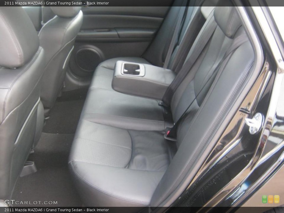 Black Interior Photo for the 2011 Mazda MAZDA6 i Grand Touring Sedan #42215315