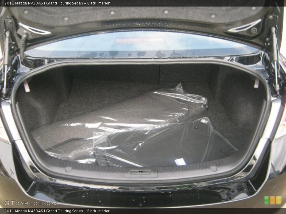 Black Interior Trunk for the 2011 Mazda MAZDA6 i Grand Touring Sedan #42215383