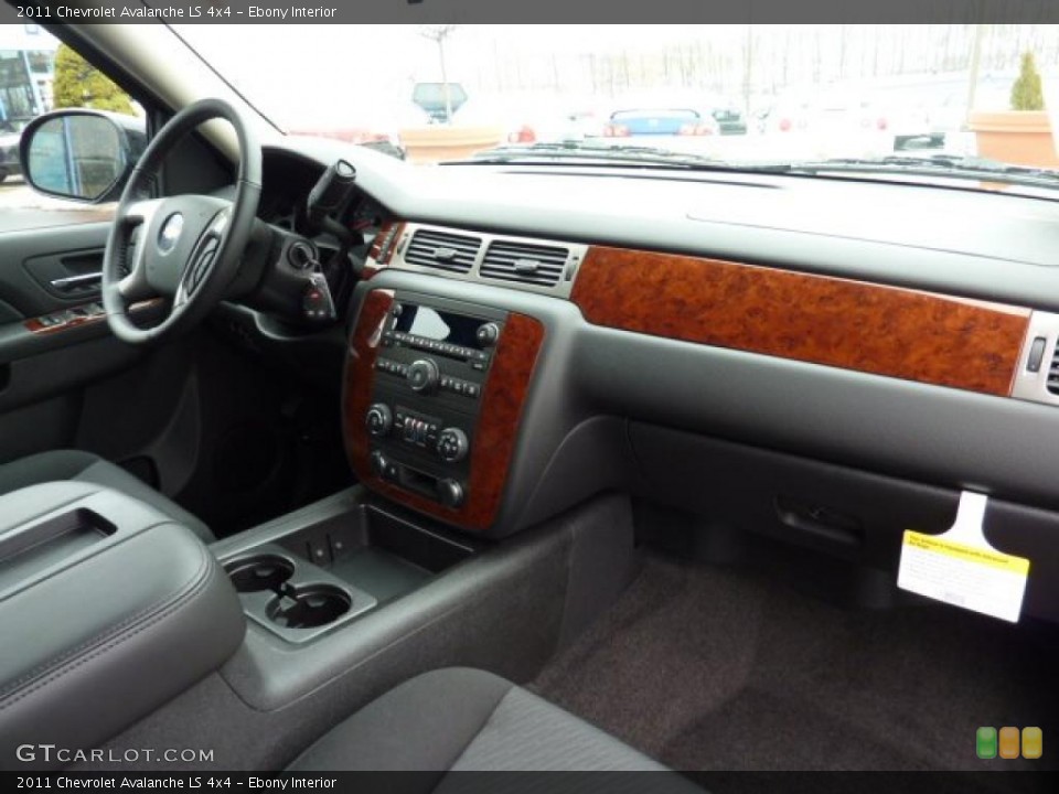 Ebony Interior Dashboard for the 2011 Chevrolet Avalanche LS 4x4 #42218536