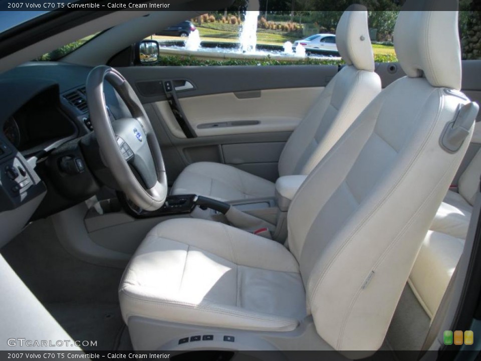Calcite Cream Interior Photo for the 2007 Volvo C70 T5 Convertible #42219572