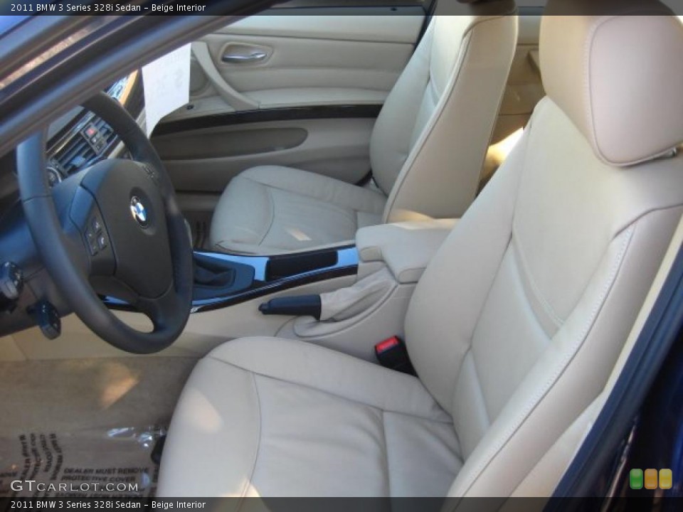 Beige Interior Photo for the 2011 BMW 3 Series 328i Sedan #42222284