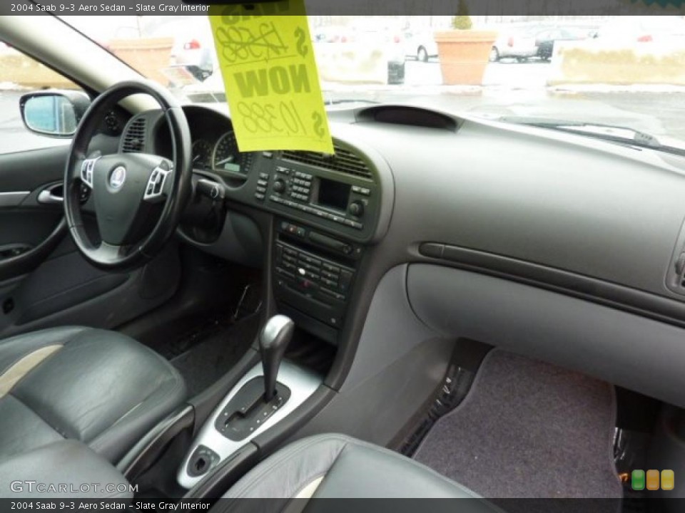 Slate Gray Interior Dashboard for the 2004 Saab 9-3 Aero Sedan #42223460