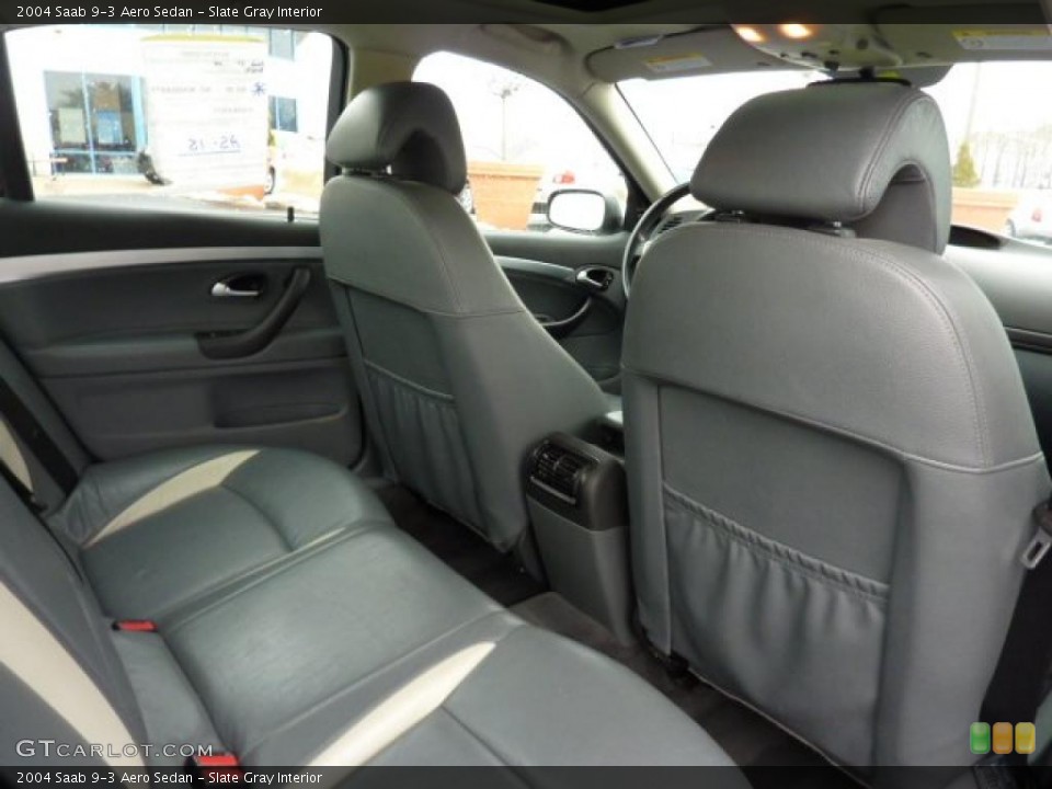 Slate Gray Interior Photo for the 2004 Saab 9-3 Aero Sedan #42223476