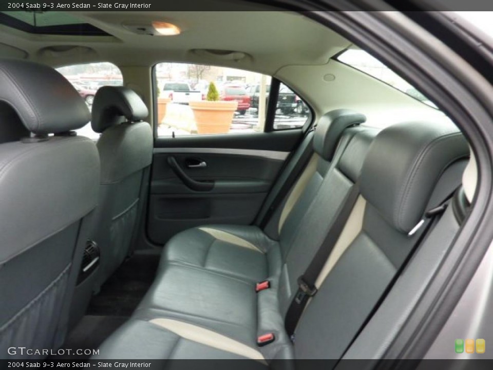 Slate Gray Interior Photo for the 2004 Saab 9-3 Aero Sedan #42223580