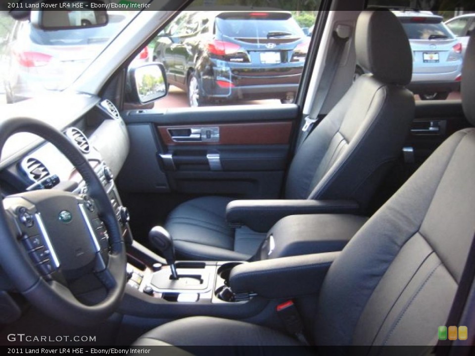 Ebony/Ebony Interior Photo for the 2011 Land Rover LR4 HSE #42223672