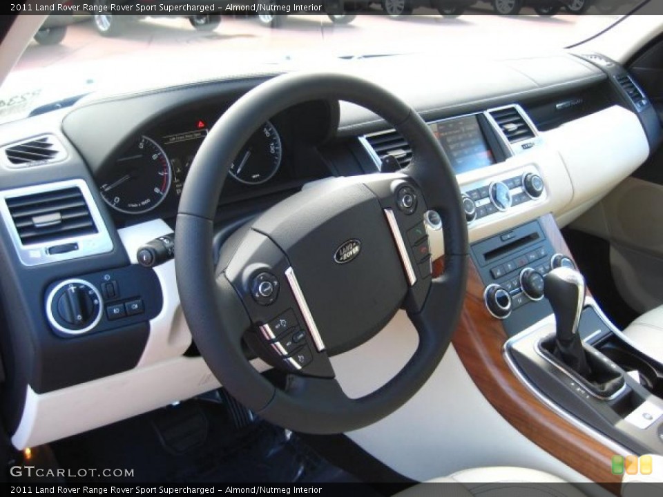 Almond/Nutmeg Interior Dashboard for the 2011 Land Rover Range Rover Sport Supercharged #42223736