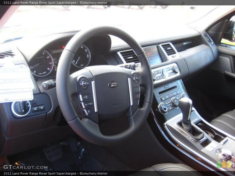 Ebony/Ivory Interior Dashboard for the 2011 Land Rover Range Rover Sport Supercharged #42223804