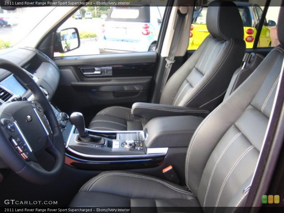 Ebony/Ivory 2011 Land Rover Range Rover Sport Interiors