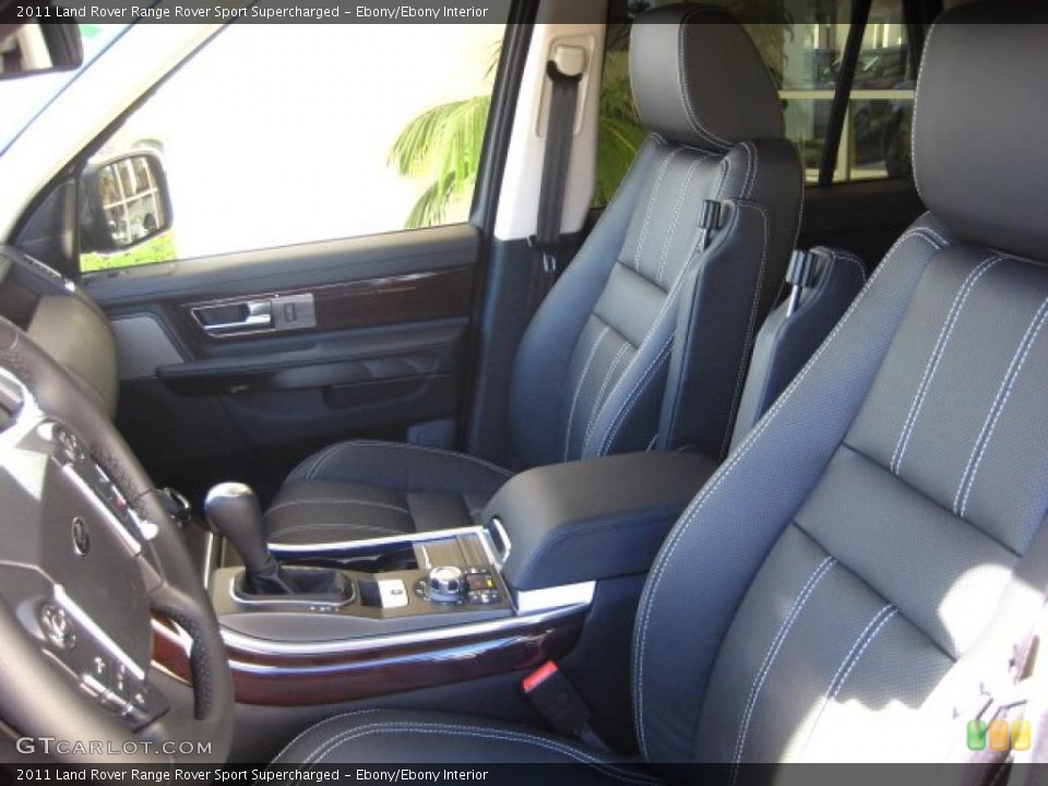 Ebony/Ebony Interior Photo for the 2011 Land Rover Range Rover Sport Supercharged #42223904