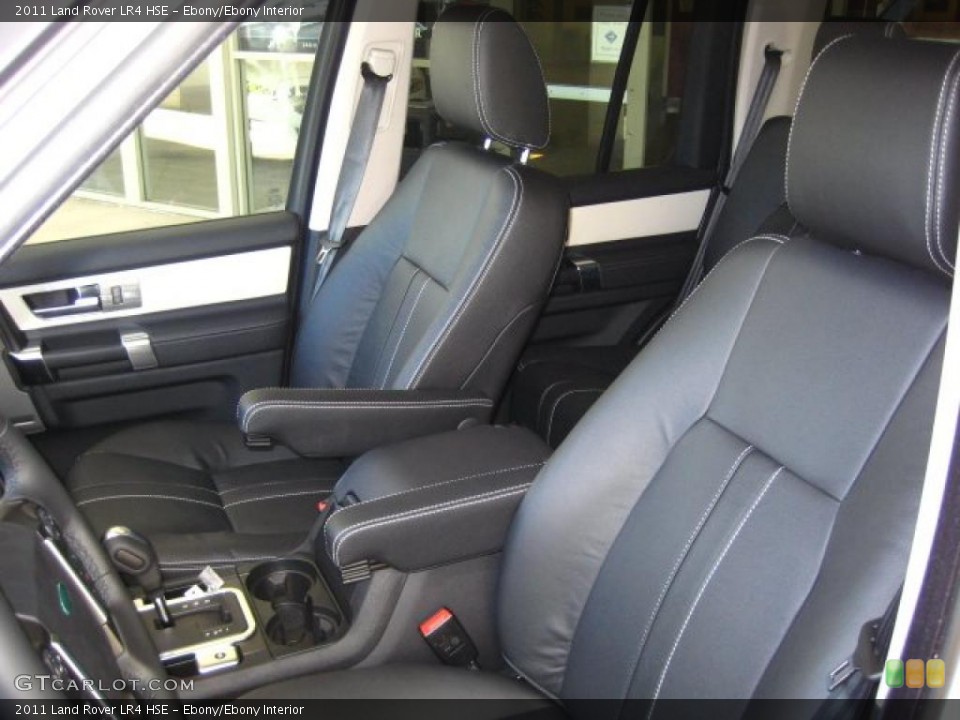 Ebony/Ebony Interior Photo for the 2011 Land Rover LR4 HSE #42224128
