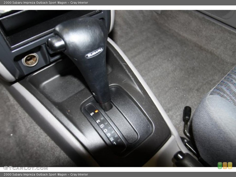 Gray Interior Transmission for the 2000 Subaru Impreza Outback Sport Wagon #42224536