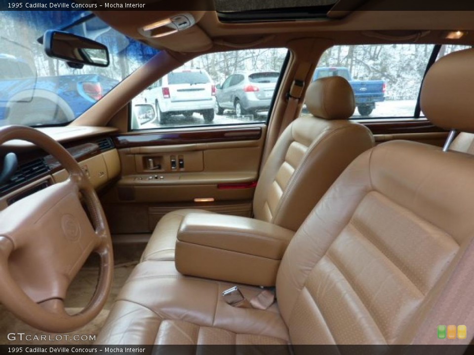 Mocha Interior Photo for the 1995 Cadillac DeVille Concours #42224700