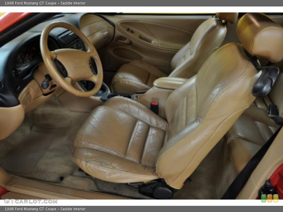 Saddle Interior Photo for the 1998 Ford Mustang GT Coupe #42230152