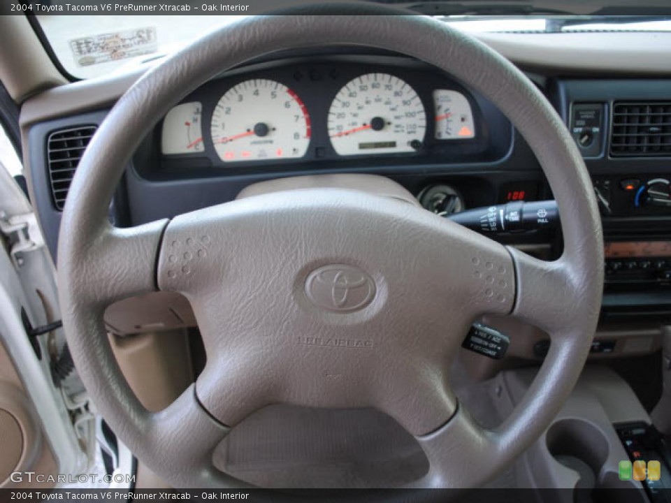 Oak Interior Steering Wheel for the 2004 Toyota Tacoma V6 PreRunner Xtracab #42230556